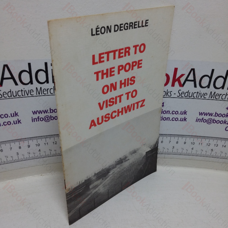 Letter to the Pope on His Visit to Auschwitz