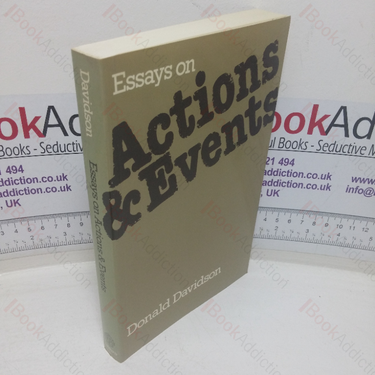 Essays on Actions & Events