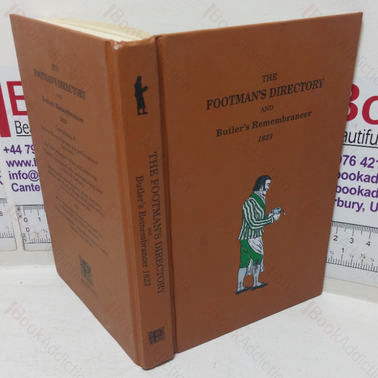Footman’s Directory and Butler’s Remembrance,  Or the Advice of Onesimus to His Young Friends etc. (1823)