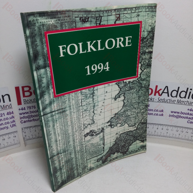 Folklore, Volume 105 (1994) (Journal of the Folklore Society)