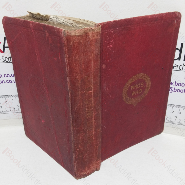 Who’s Who, 1897: First Year of New Issue