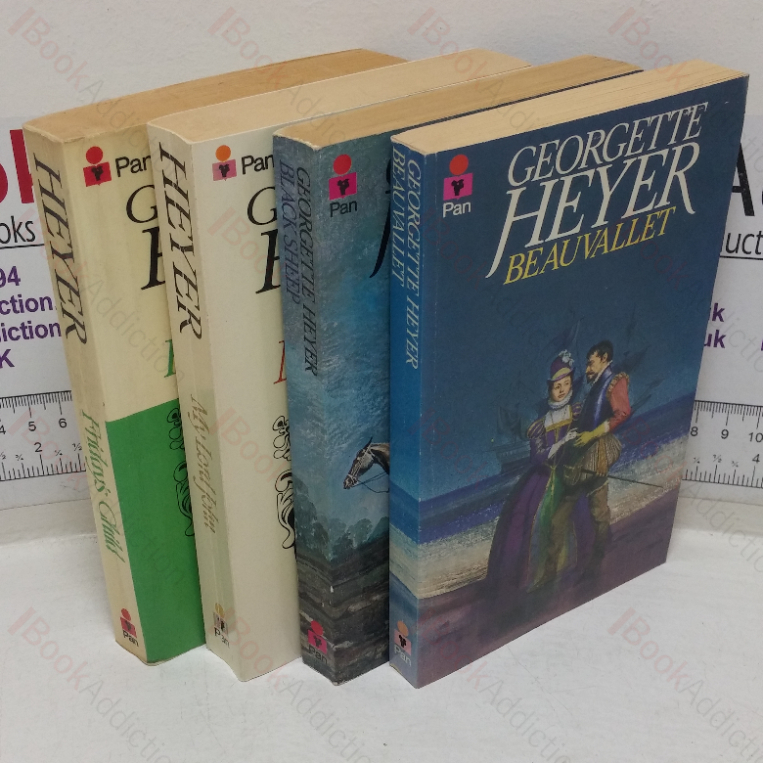 Black Sheep; Beau Vallet; Friday’s Child; My Lord John (Georgette Heyer Paperback Collection, Four Volumes)