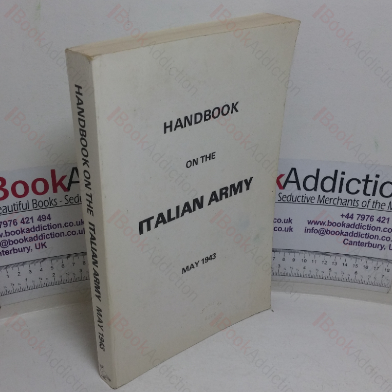 Handbook of the Italian Army, May 1943