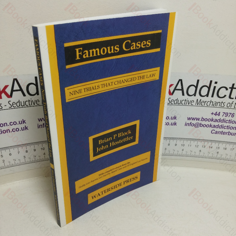Famous Cases: Nine Trials that Changed the Law (Signed and Inscribed)