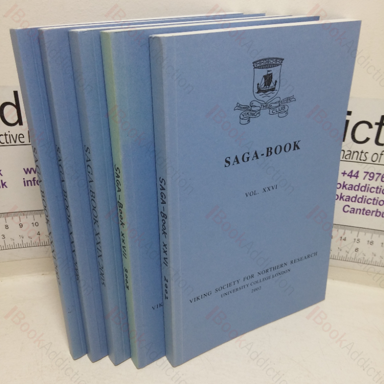 The Saga-Book – Journal of the Viking Society for Northern Research, Five Issues from 2002 to 2007 (Five  Volumes)