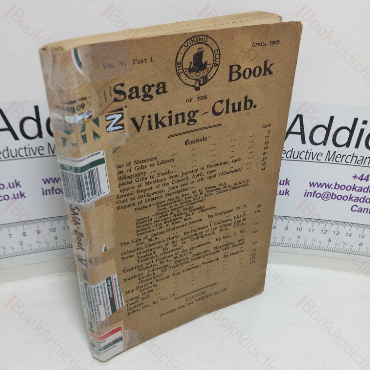Saga-book of the Viking Club, Volume VI, Part I, April 1907
