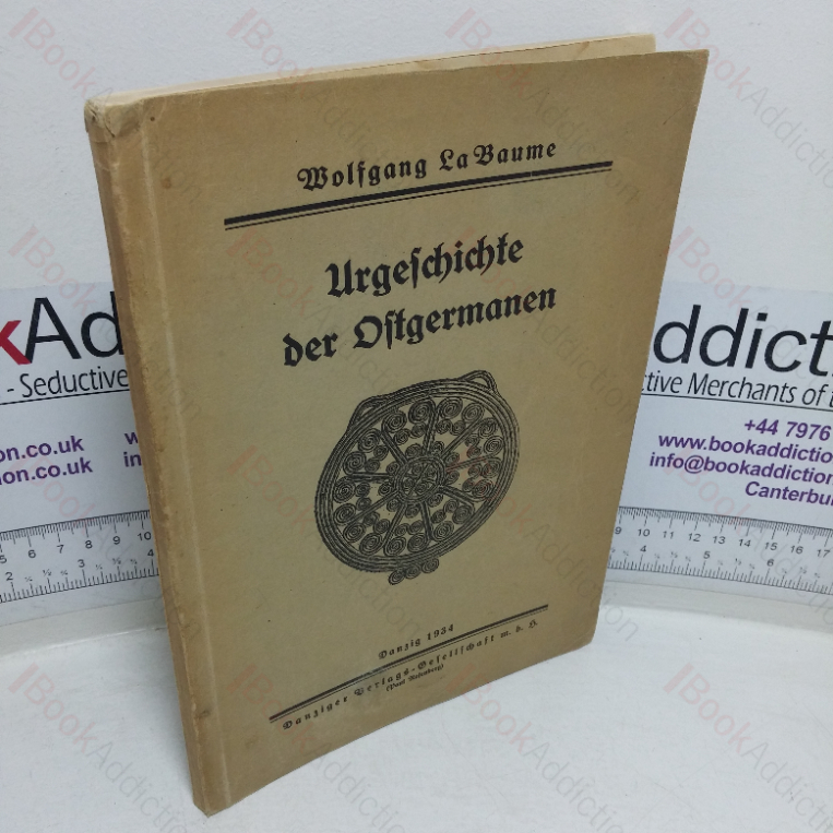 Urgeschichte de Ostgermanen [Prehistory of the East Germanic Peoples]