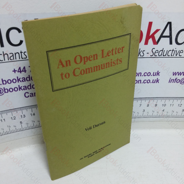 An Open Letter to Communists