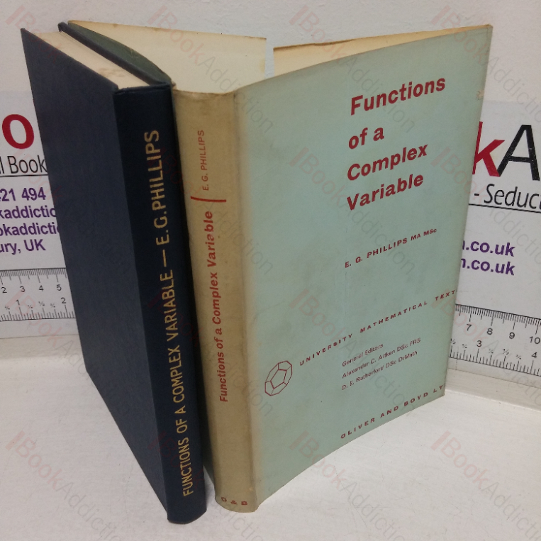 Functions of a Complex Variable, with Applications (University Mathematical Texts)
