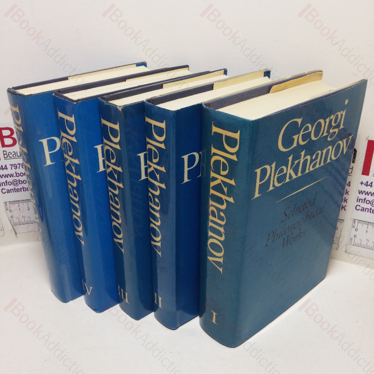 Georgi Plekhanov: Selected Philosophical Works, Volumes I to V (Five Volumes)