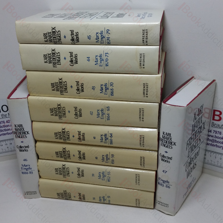 Karl Marx, Frederick Engels Collected Works, Volumes 38 to 47 (10 volumes)