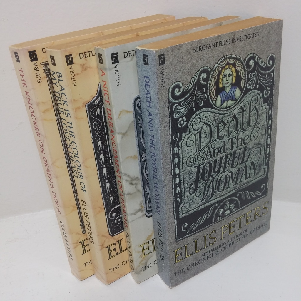 Death and the Joyful Woman; A Nice Derangement of Epitaphs; Black is the Colour of My Lover’s Heart; The Knocker on Death’s Door (Ellis Peters Crime Fiction Felse Investigates Collection) (Four volumes)