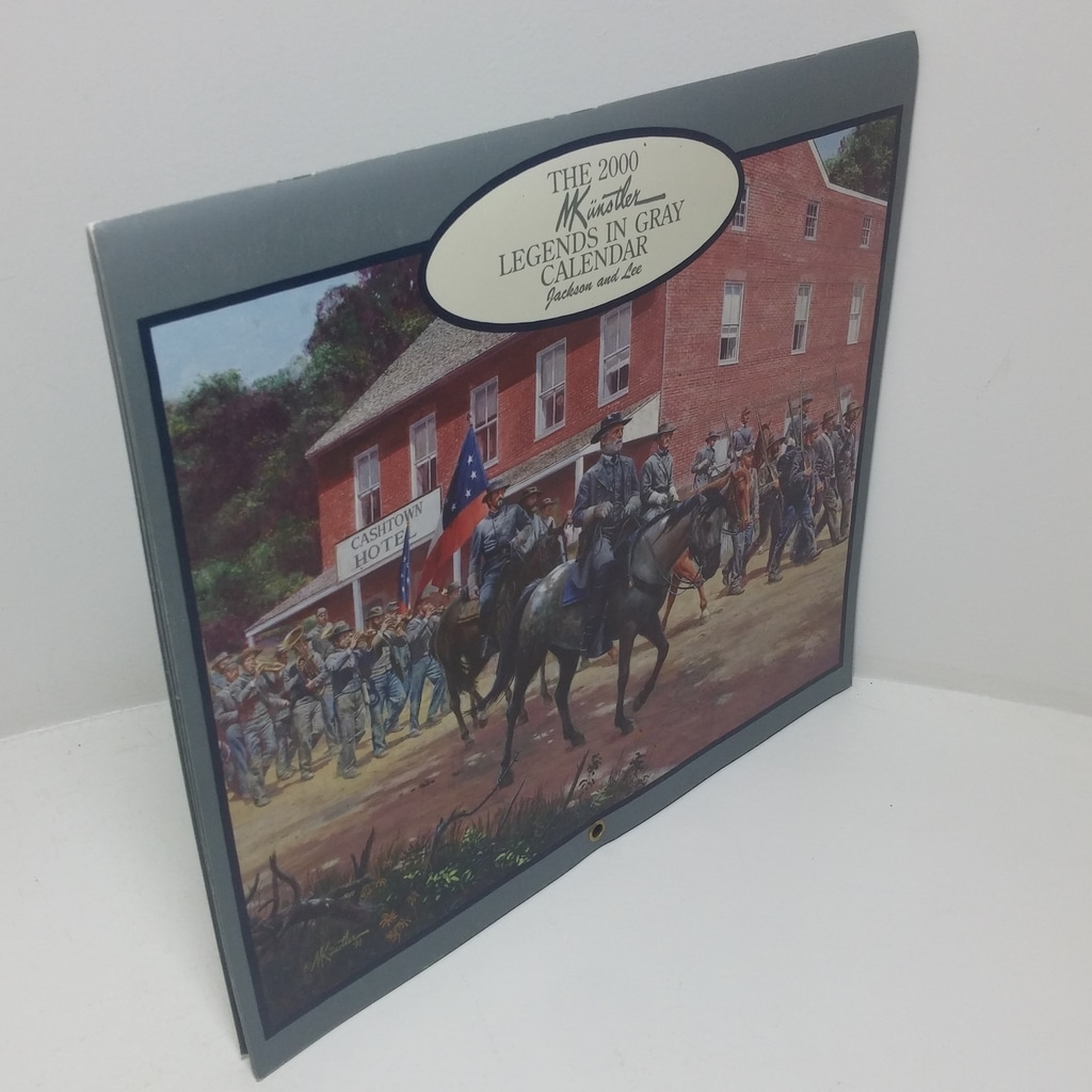 The 2000 M Kunstler Legends in Gray Calendar, Jackson and Lee