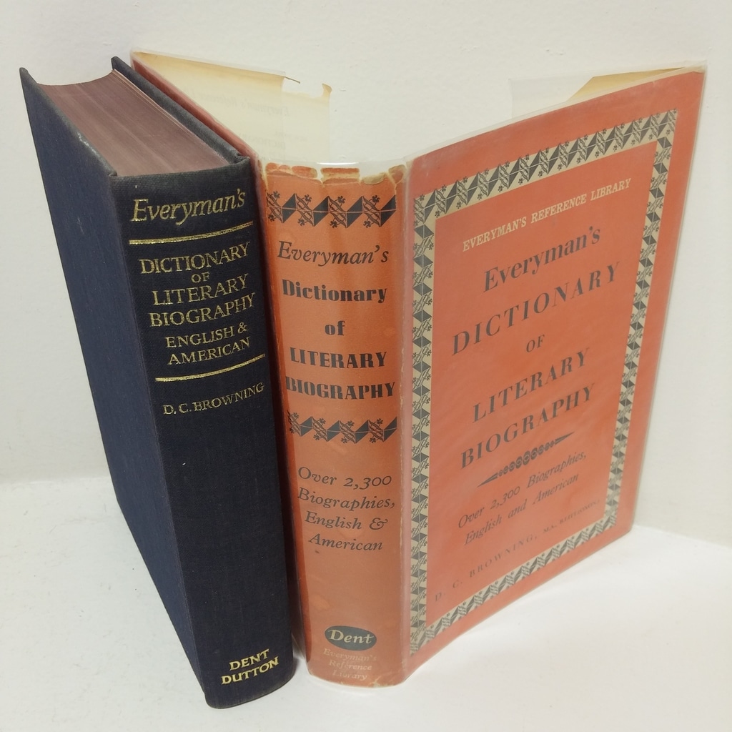 Everyman’s Dictionary of Literary Biography: English & America